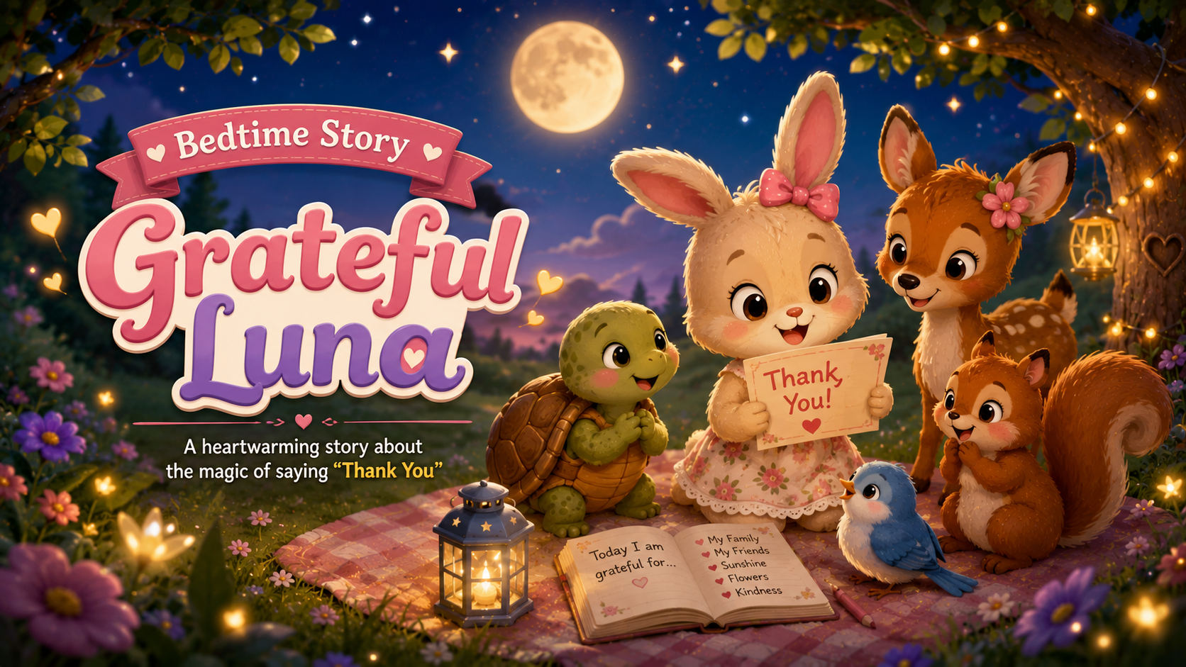 Grateful Luna - Story about gratitude for kids
