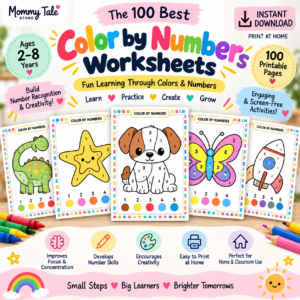 Color by Numbers Worksheets