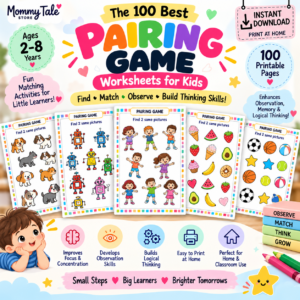 Pairing Game Worksheets