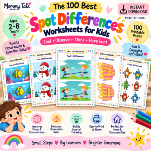 Spot the Difference Worksheets