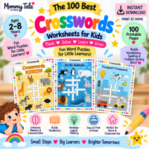 Kids Crossword Worksheets