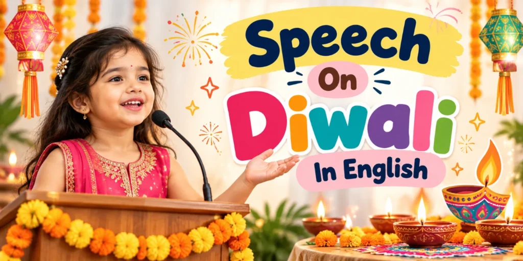 english speech on diwali