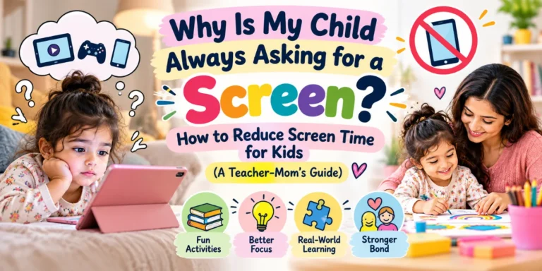 my child always asking for a mobile screen